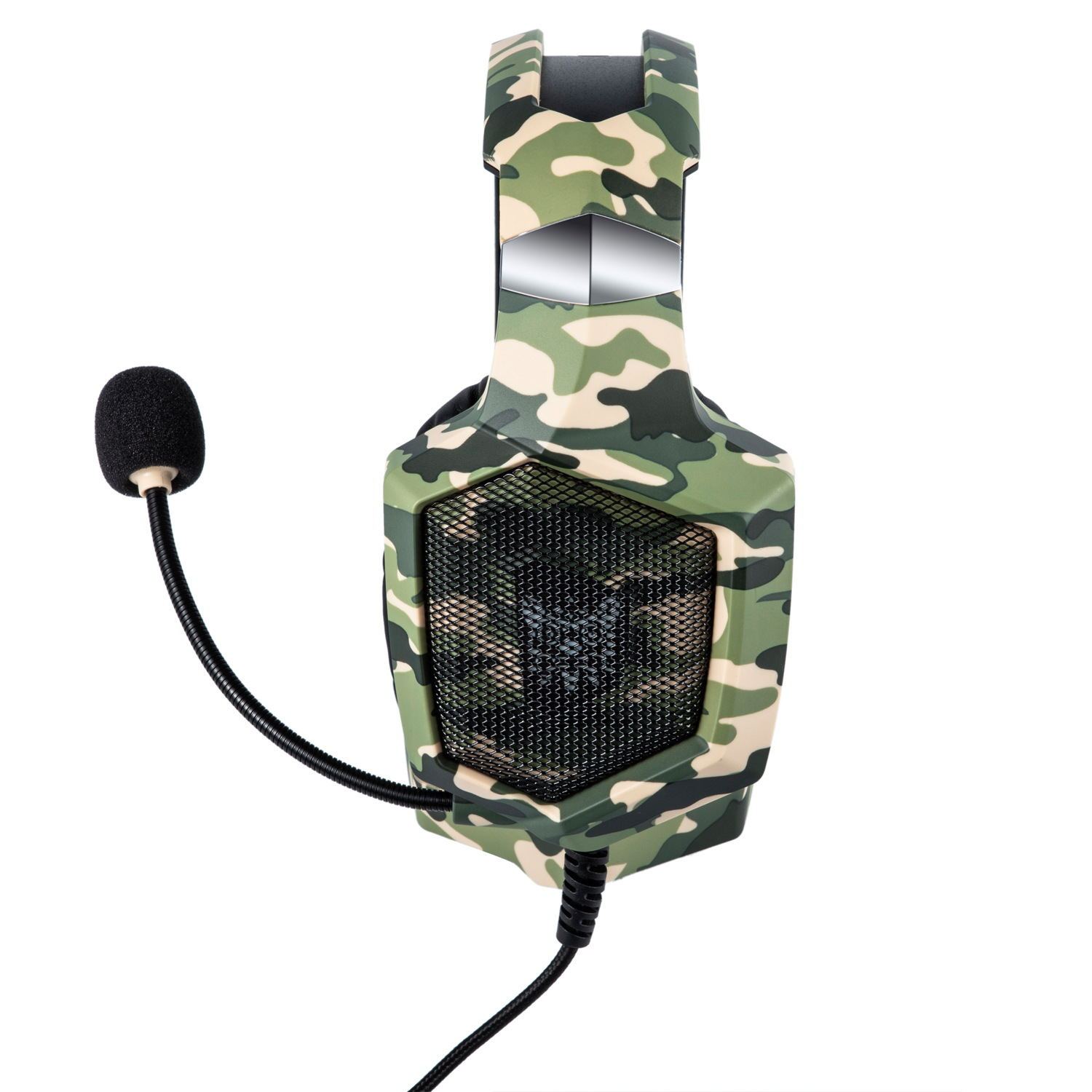 K8 Headphones - Camouflage PS4 Xbox Earphones | 3.5mm Plug